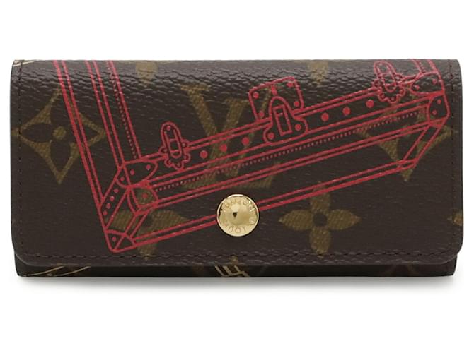 Louis Vuitton Monogram Multicles 4 Key Case Braun Monogramm - Ansicht 2