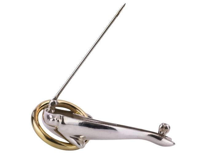 Set di spille delfino Tiffany & Co. Argento D'oro - vista 10