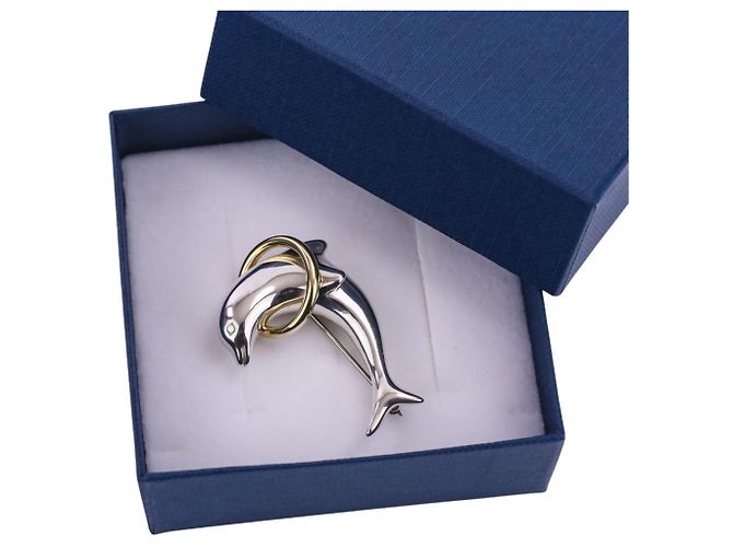 Set di spille delfino Tiffany & Co. Argento D'oro - vista 12