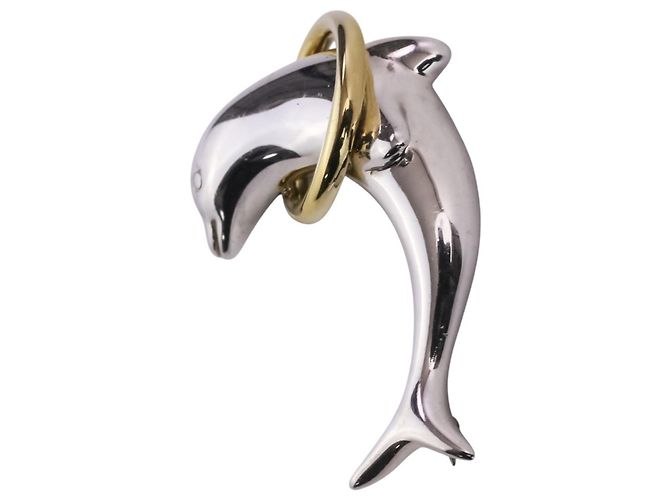 Set di spille delfino Tiffany & Co. Argento D'oro - vista 3