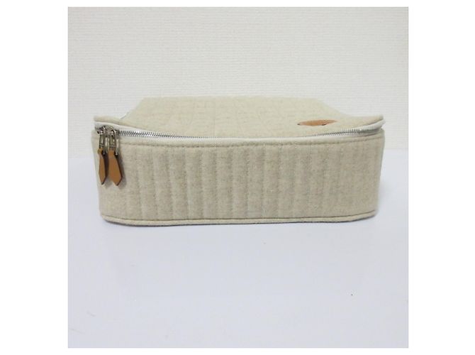 Hermès Pochette borsa a mano Paddock Hermes Grigio - vista 3