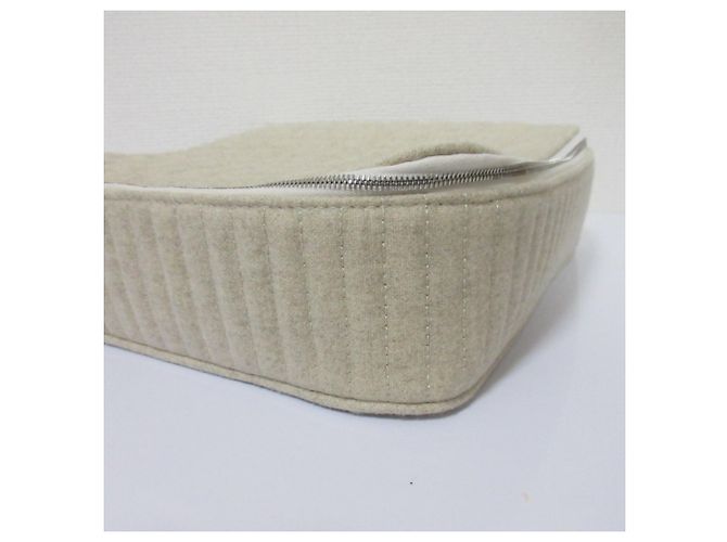 Hermès Pochette borsa a mano Paddock Hermes Grigio - vista 5