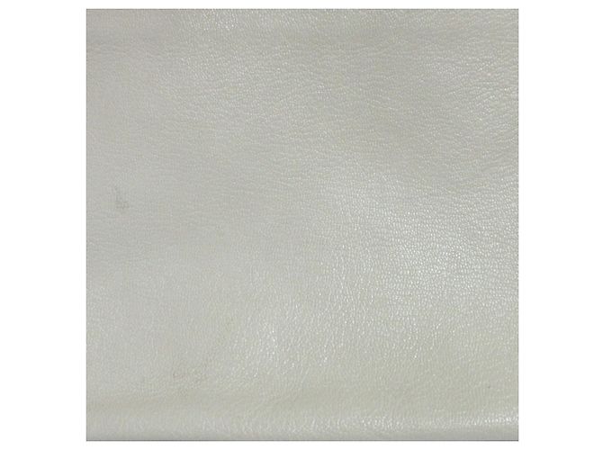 Céline Borsa a tracolla Trio in pelle Celine Bianco Bianco sporco - vista 15