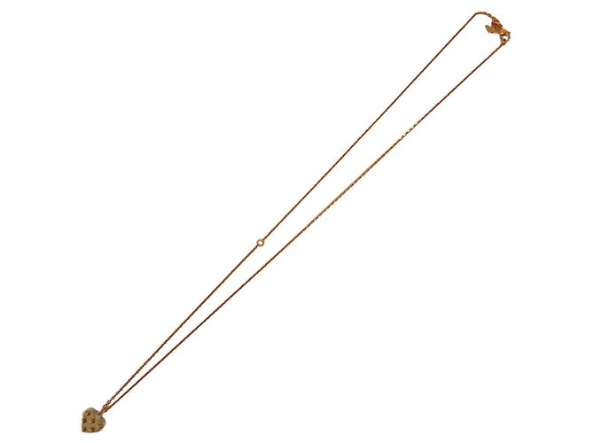 Pendente Louis Vuitton Spiky Valentine Necklace Argento D'oro - vista 7
