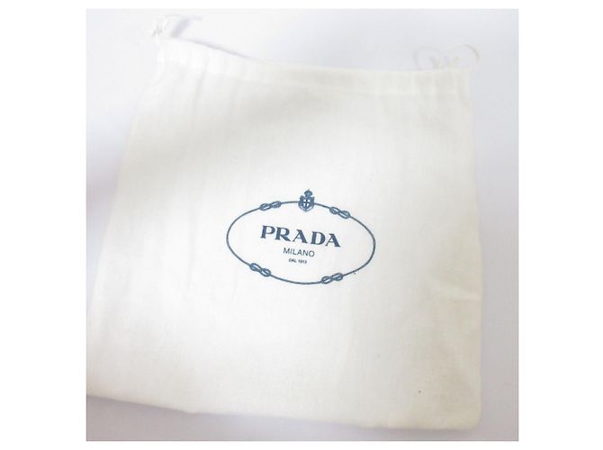Prada Tessuto Nylon Triangle 2-Way Chain Schultertasche Schwarz - Ansicht 12