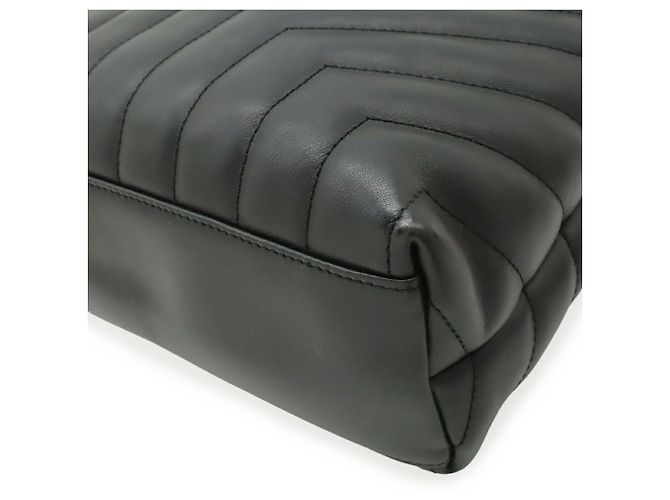 Borsa a Spalla con Catena Loulou Yves Saint Laurent Nero - vista 4