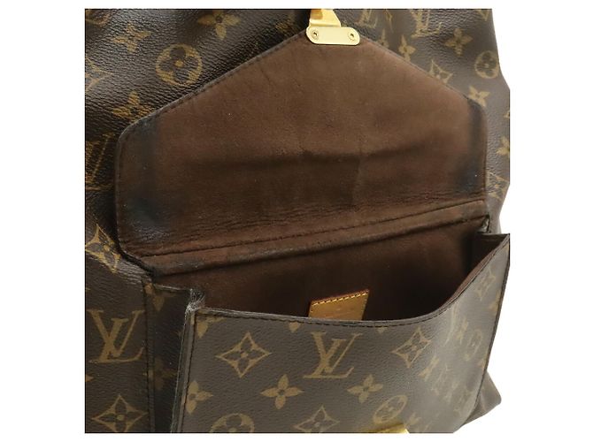 Borsa a Spalla Louis Vuitton Monogram Metis Marrone Monogramma - vista 10