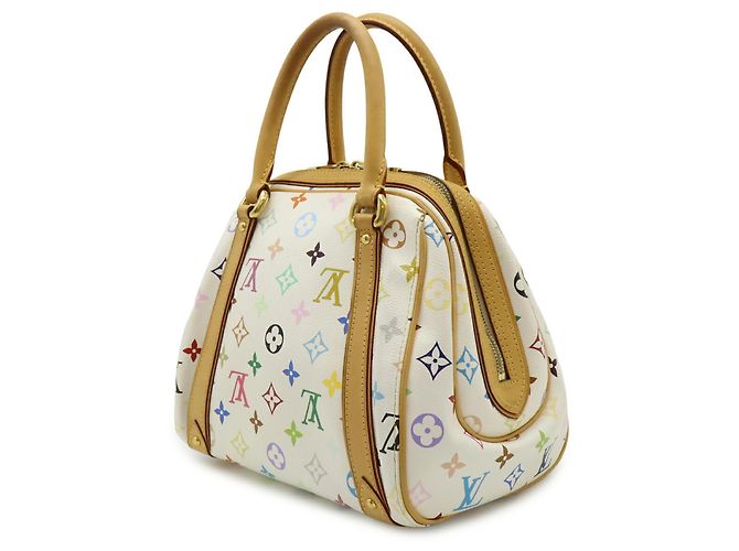 Borsa a mano Priscilla Monogram Multicolor Louis Vuitton Bianco Multicolore Monogramma - vista 3