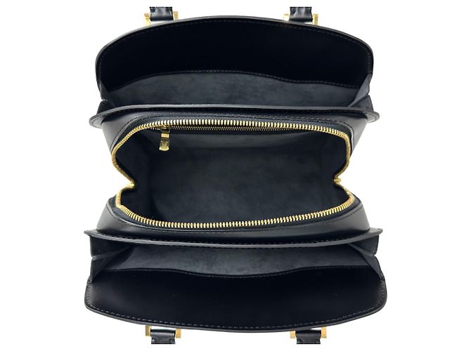 Borsa a mano in pelle Epi Louis Vuitton Nero - vista 5