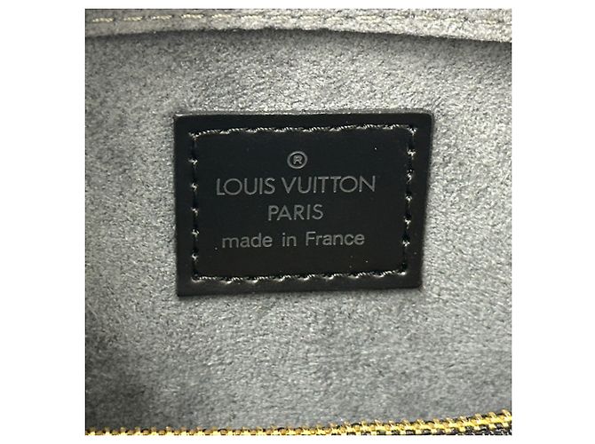Borsa a mano in pelle Epi Louis Vuitton Nero - vista 6