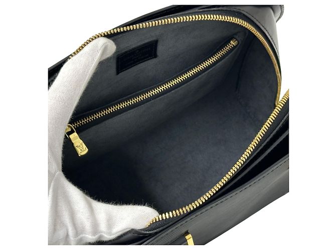 Borsa a mano in pelle Epi da donna Louis Vuitton Nero - vista 5