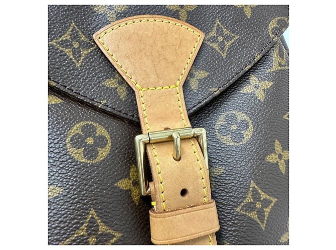 Bolso de mano Louis Vuitton Monogram Castaño - vista 10