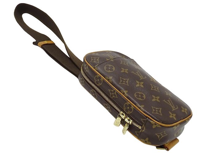 Borsa Louis Vuitton Monogram Marrone - vista 4