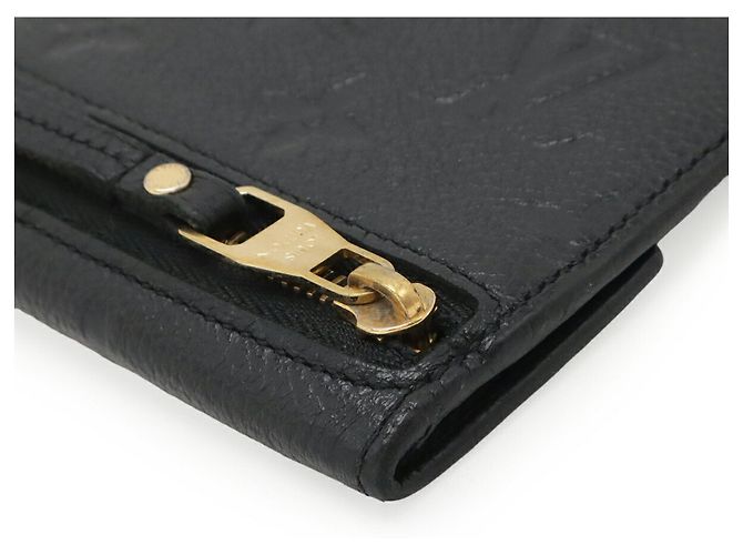Monedero Monogram Empreinte Louis Vuitton Negro - vista 4