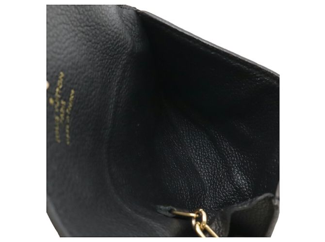 Monedero Monogram Empreinte Louis Vuitton Negro - vista 6