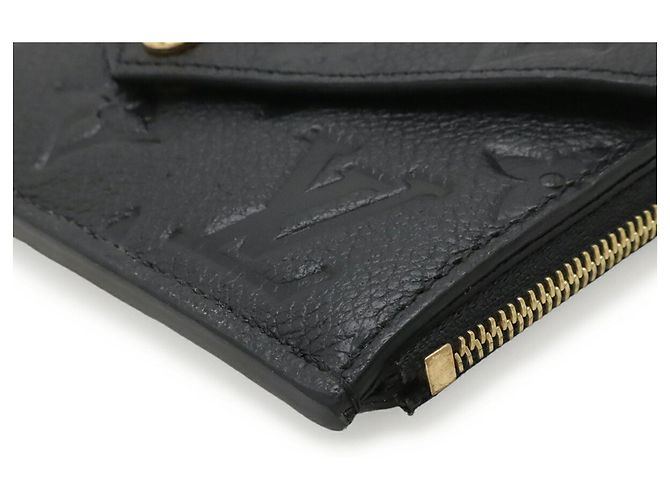 Monedero Monogram Empreinte Louis Vuitton Negro - vista 4