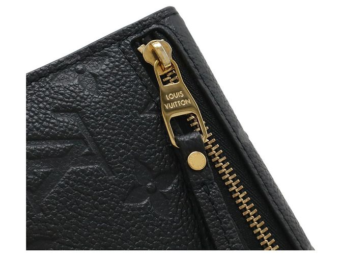 Monedero Monogram Empreinte Louis Vuitton Negro - vista 6