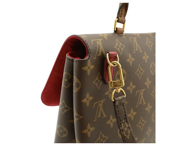 Borsa Louis Vuitton Monogram Marignan Fuschia Monogramma - vista 5