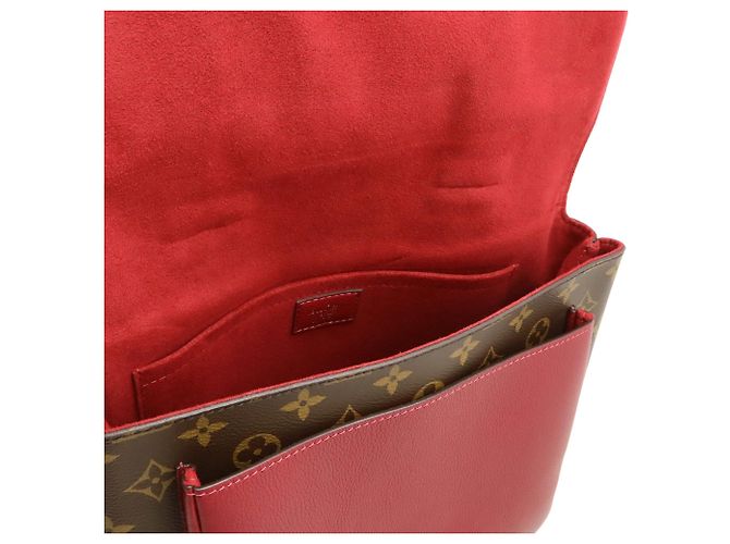 Borsa Louis Vuitton Monogram Marignan Fuschia Monogramma - vista 8