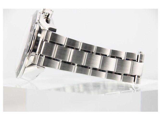 TAG Heuer Carrera Cronografo CV2011 Quadrante Argento 41mm Automatico Grigio Silver hardware - vista 9