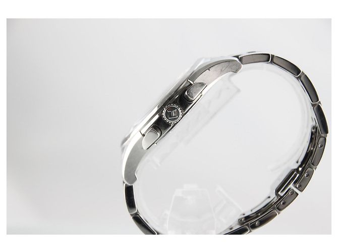 Melvin & Hamilton Hamilton Jazzmaster Seaview Chronograph Quartz H375120 Quadrante Nero Argento - vista 2