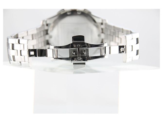 Melvin & Hamilton Hamilton Jazzmaster Seaview Chronograph Quartz H375120 Quadrante Nero Argento - vista 7