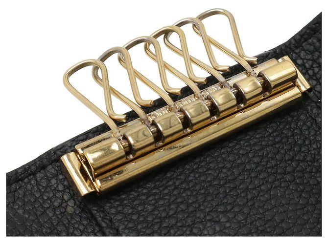 Estuche de 6 llaves Monogram Empreinte Louis Vuitton Negro - vista 7
