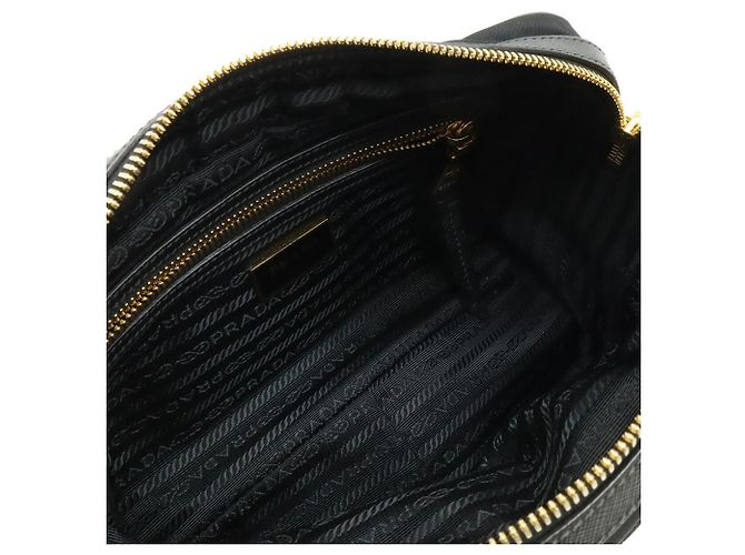 Sac à main en nylon Prada en Nero Black Noir - vue 8