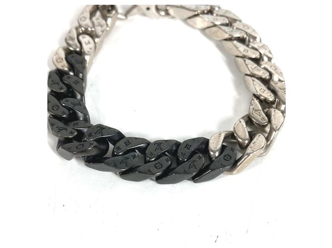 Bracciale Charm Monogram Louis Vuitton Nero Monogramma - vista 2