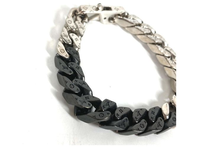Bracciale Charm Monogram Louis Vuitton Nero Monogramma - vista 4