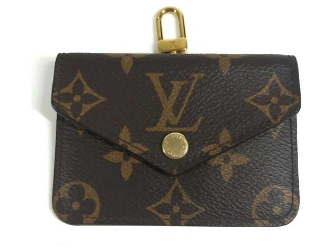 Multi Pochette Monedero Monogram Louis Vuitton Castaño Caqui Monograma - vista 13