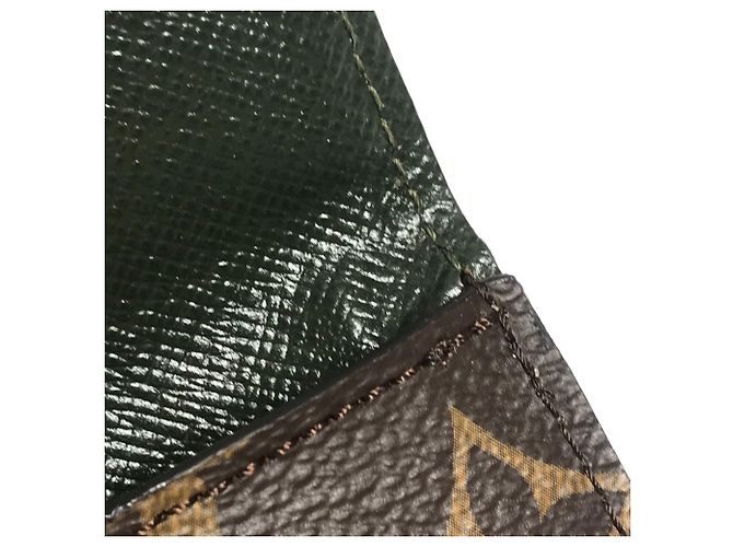 Multi Pochette Monedero Monogram Louis Vuitton Castaño Caqui Monograma - vista 16