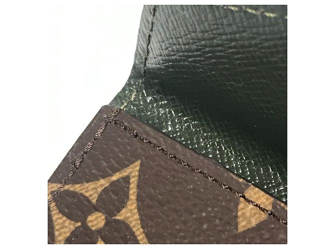 Multi Pochette Monedero Monogram Louis Vuitton Castaño Caqui Monograma - vista 17