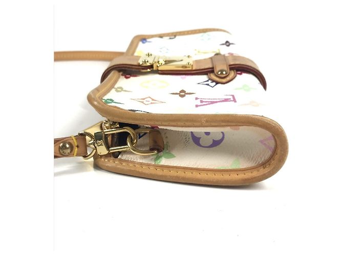 Borsa Shirley Monogram Multicolor Louis Vuitton Bianco Multicolore Monogramma - vista 4