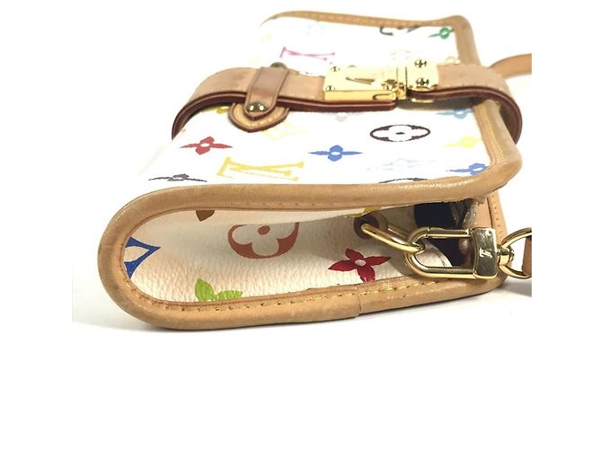 Borsa Shirley Monogram Multicolor Louis Vuitton Bianco Multicolore Monogramma - vista 5