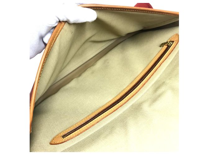 Borsa a tracolla Louis Vuitton LVCUP Crossbody Flap Messenger Bag Arancione - vista 16