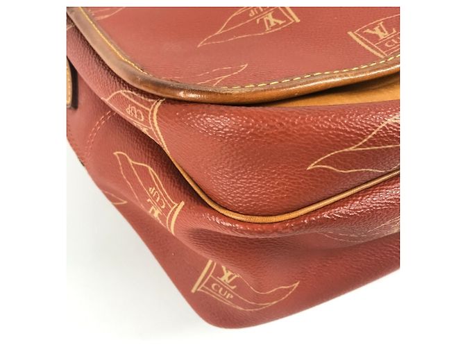 Borsa a tracolla Louis Vuitton LVCUP Crossbody Flap Messenger Bag Arancione - vista 6