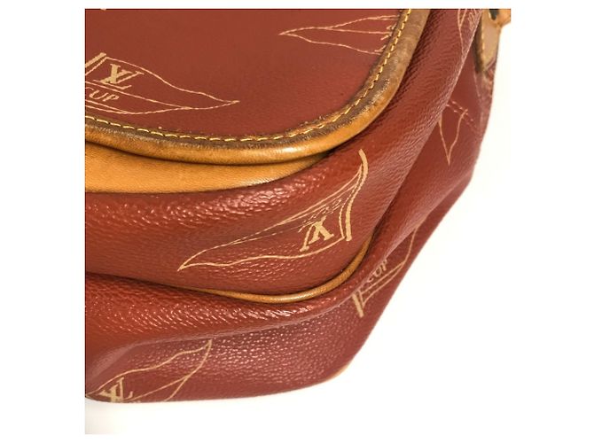 Borsa a tracolla Louis Vuitton LVCUP Crossbody Flap Messenger Bag Arancione - vista 7