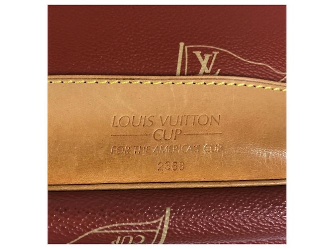 Borsa a tracolla Louis Vuitton LVCUP Crossbody Flap Messenger Bag Arancione - vista 8