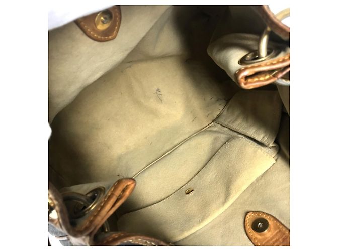 Borsa a Spalla Louis Vuitton Monogram Galliera PM Marrone Monogramma - vista 14