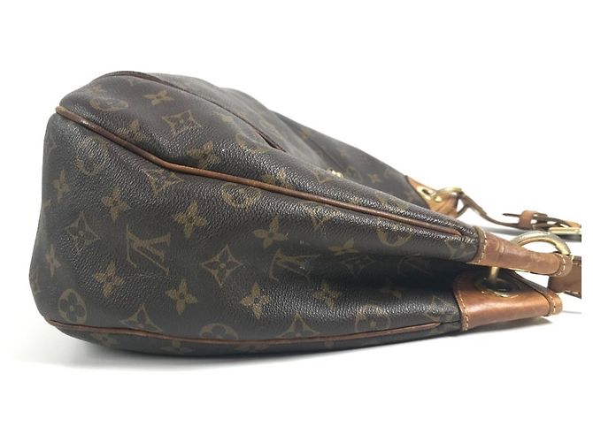 Borsa a Spalla Louis Vuitton Monogram Galliera PM Marrone Monogramma - vista 3