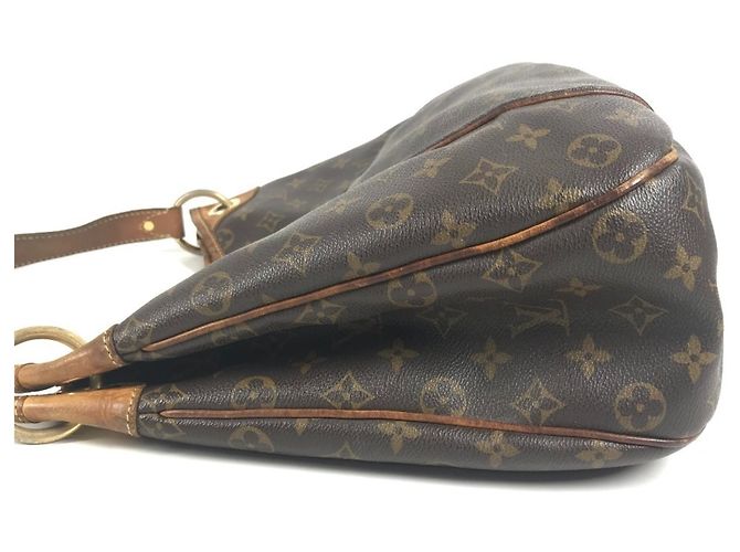 Borsa a Spalla Louis Vuitton Monogram Galliera PM Marrone Monogramma - vista 4