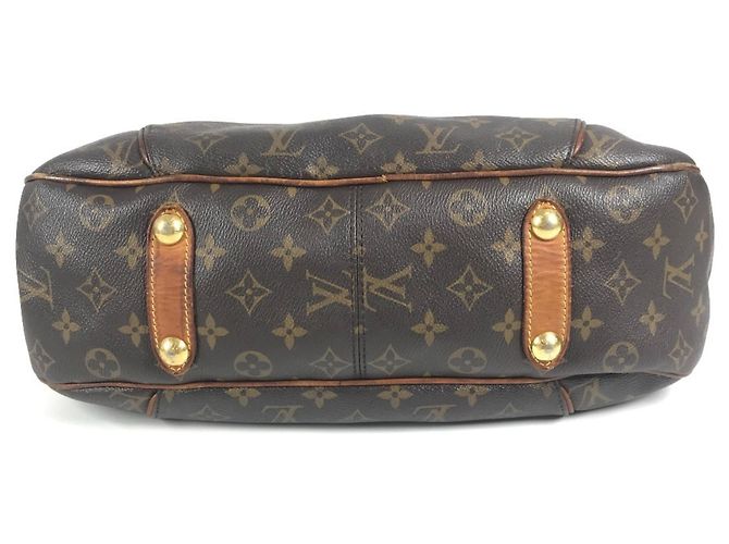 Borsa a Spalla Louis Vuitton Monogram Galliera PM Marrone Monogramma - vista 5