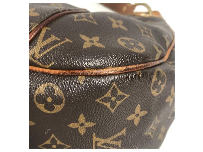 Borsa a Spalla Louis Vuitton Monogram Galliera PM Marrone Monogramma - vista 6