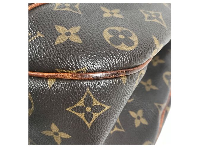 Borsa a Spalla Louis Vuitton Monogram Galliera PM Marrone Monogramma - vista 8