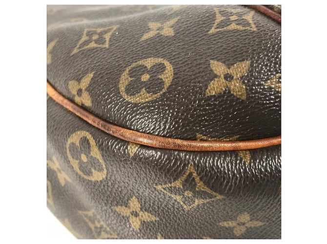 Borsa a Spalla Louis Vuitton Monogram Galliera PM Marrone Monogramma - vista 9