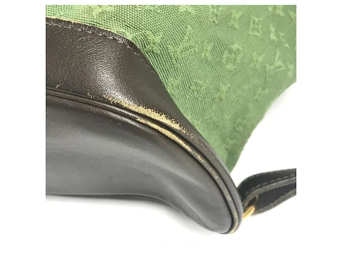 Zaino Louis Vuitton Monogram Mini Montsouris GM Cachi Monogramma - vista 10