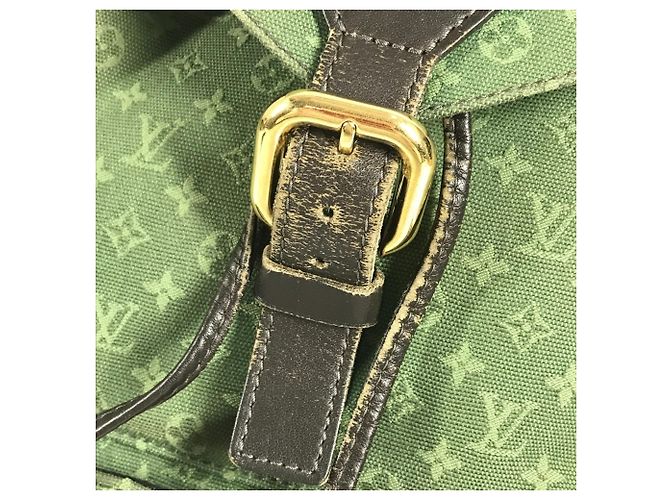 Zaino Louis Vuitton Monogram Mini Montsouris GM Cachi Monogramma - vista 13
