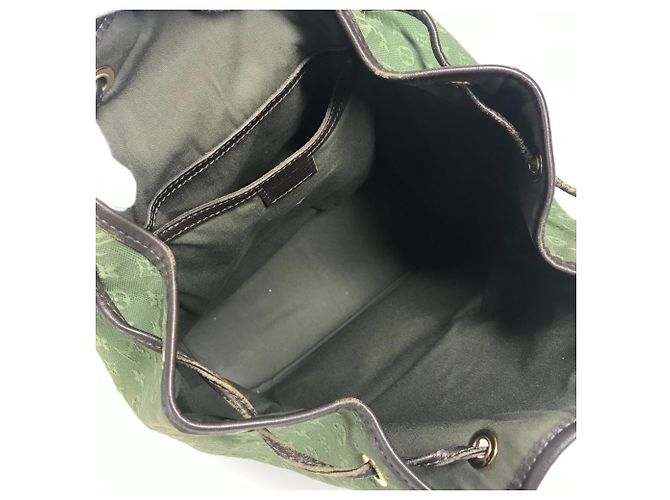 Zaino Louis Vuitton Monogram Mini Montsouris GM Cachi Monogramma - vista 14