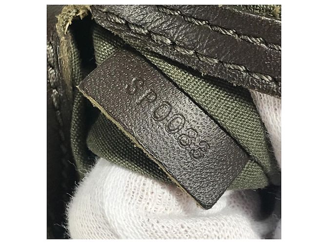 Zaino Louis Vuitton Monogram Mini Montsouris GM Cachi Monogramma - vista 16